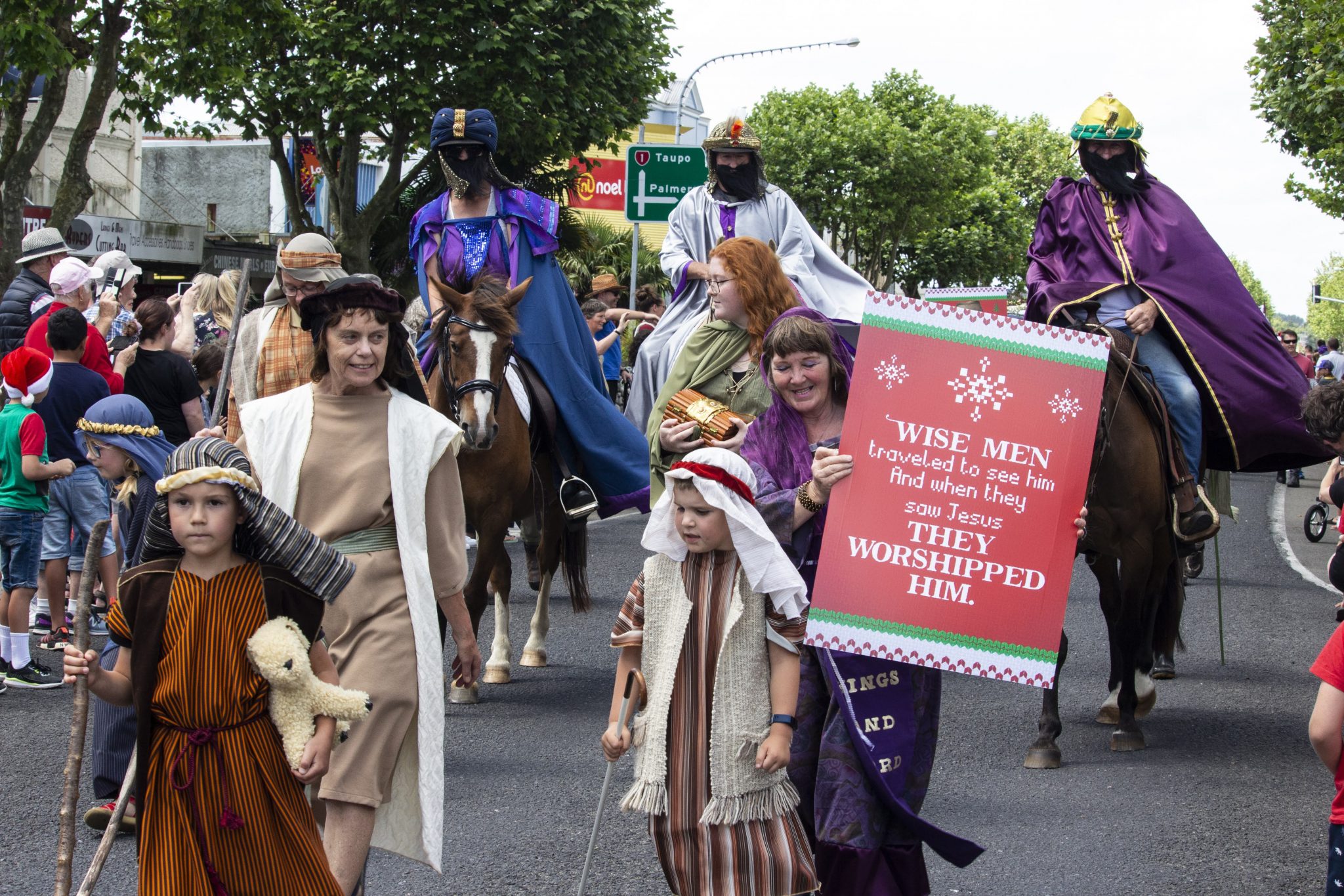 All Together NZ Story Nativity Float